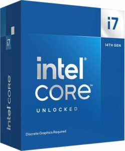 Intel Core i7-14700KF, 8C+12c/28T, 3.40-5.60GHz