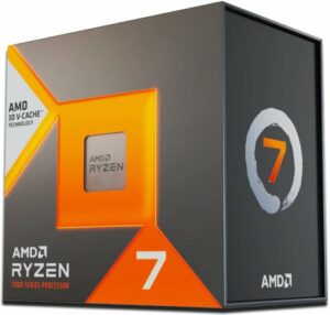 AMD Ryzen 7 7800X3D, 8C/16T, 4.20-5.00GHz